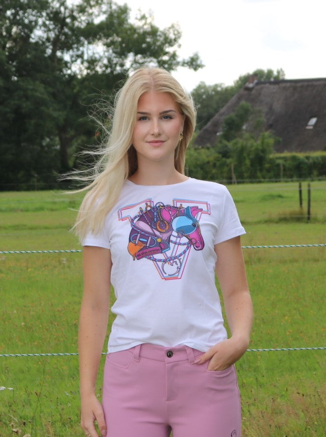 Vestrum T-Shirt Kurzarm Damen Mauritius Weiß