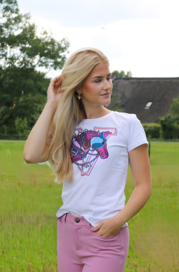 Vestrum T-Shirt Kurzarm Damen Mauritius Weiß