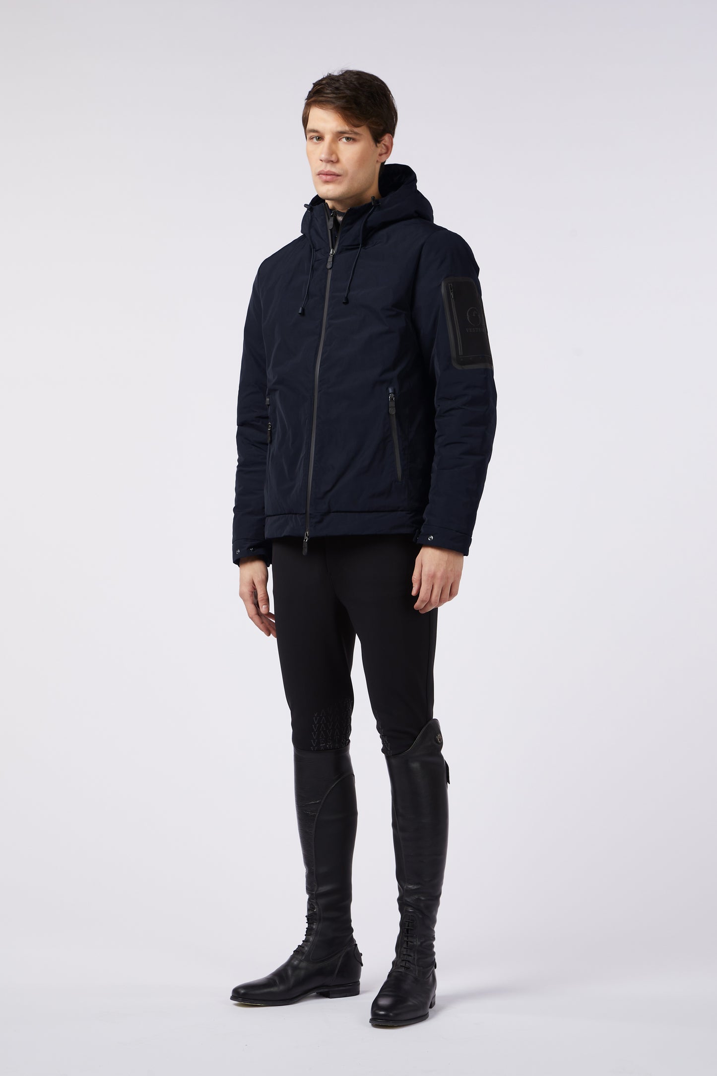 Vestrum wattierte Jacke Herren Amburgo Navy