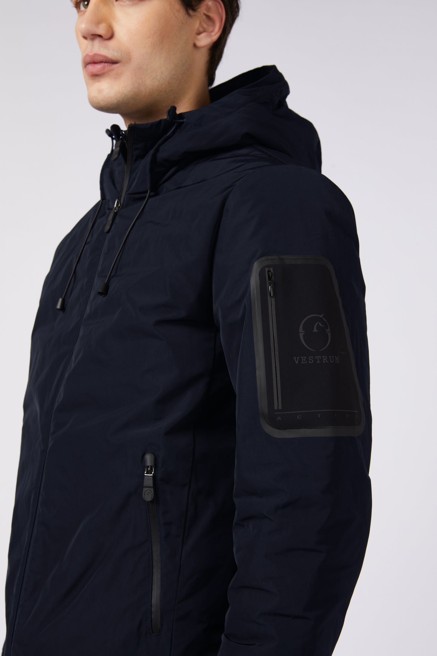 Vestrum wattierte Jacke Herren Amburgo Navy