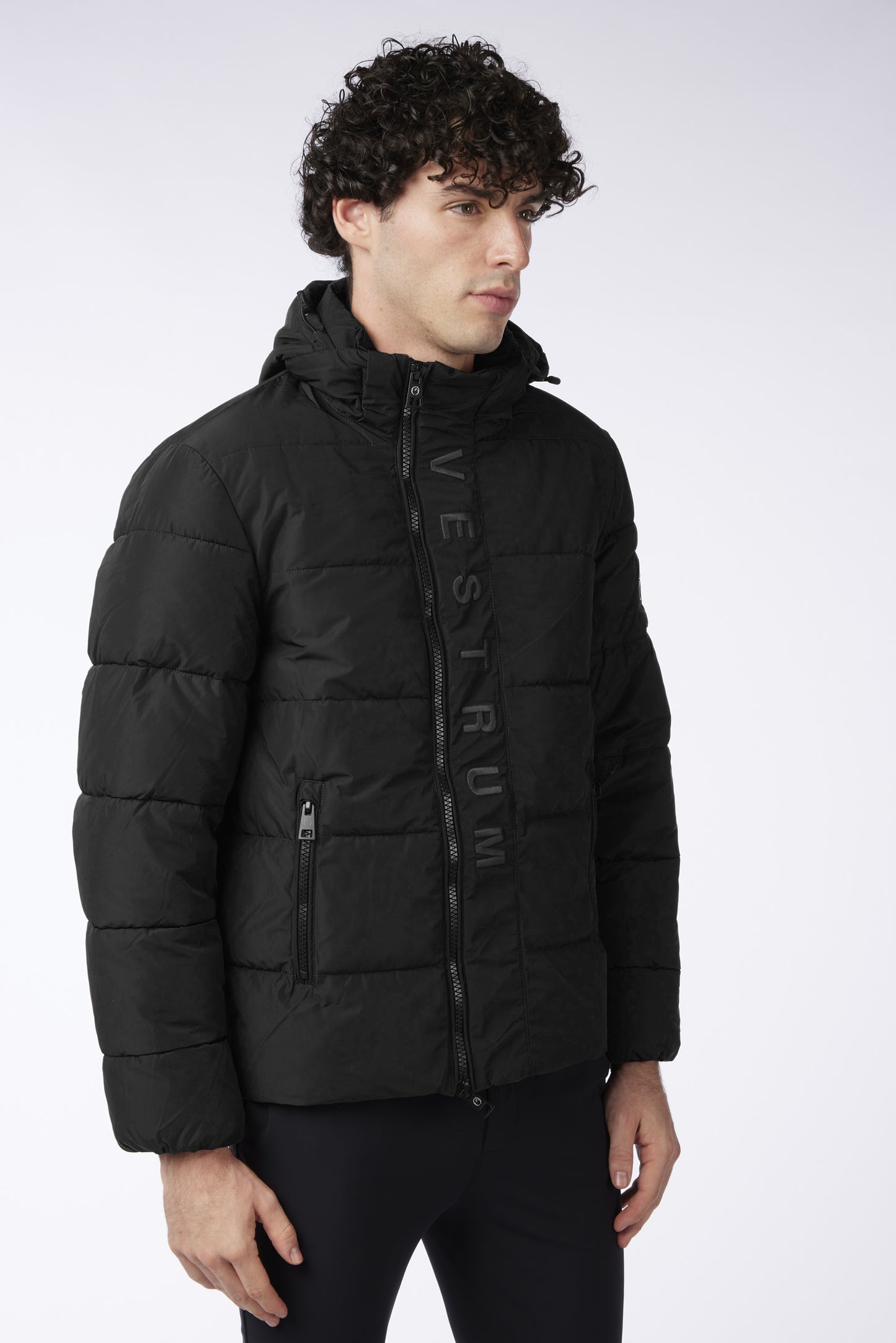 Vestrum wattierte Jacke Herren Dobbiaco Schwarz