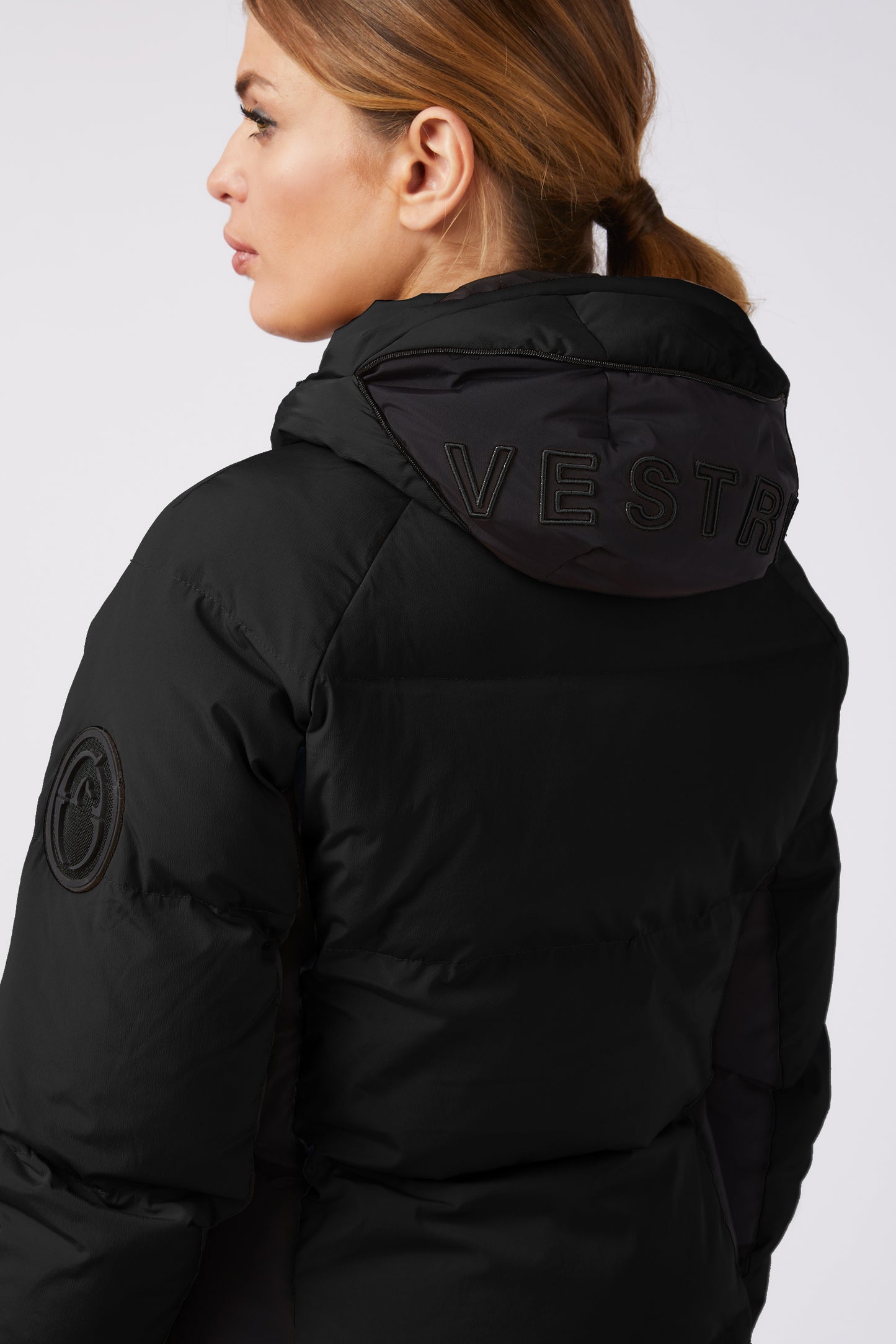 Vestrum wattierte Jacke Damen Ravello Schwarz