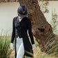 Samshield Dressur Frack Damen Spring Flower Navy