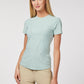 Vestrum T-Shirt Kurzarm Damen Trainingstop Vieste Frosty Green