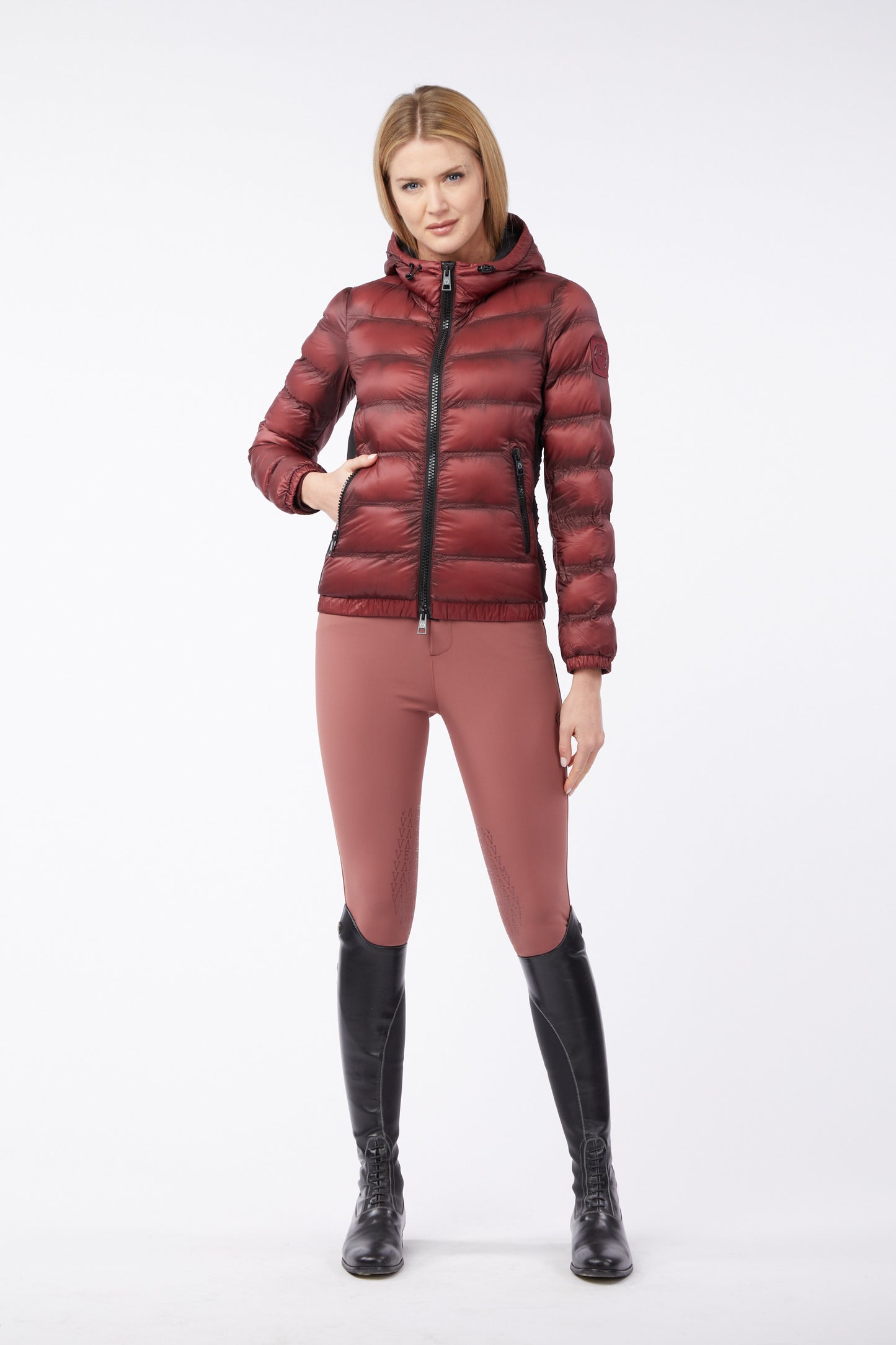 Vestrum wattierte Jacke Damen Pusan Dark Mauve