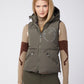 Vestrum wattierte Weste Damen Herne Dark Olive