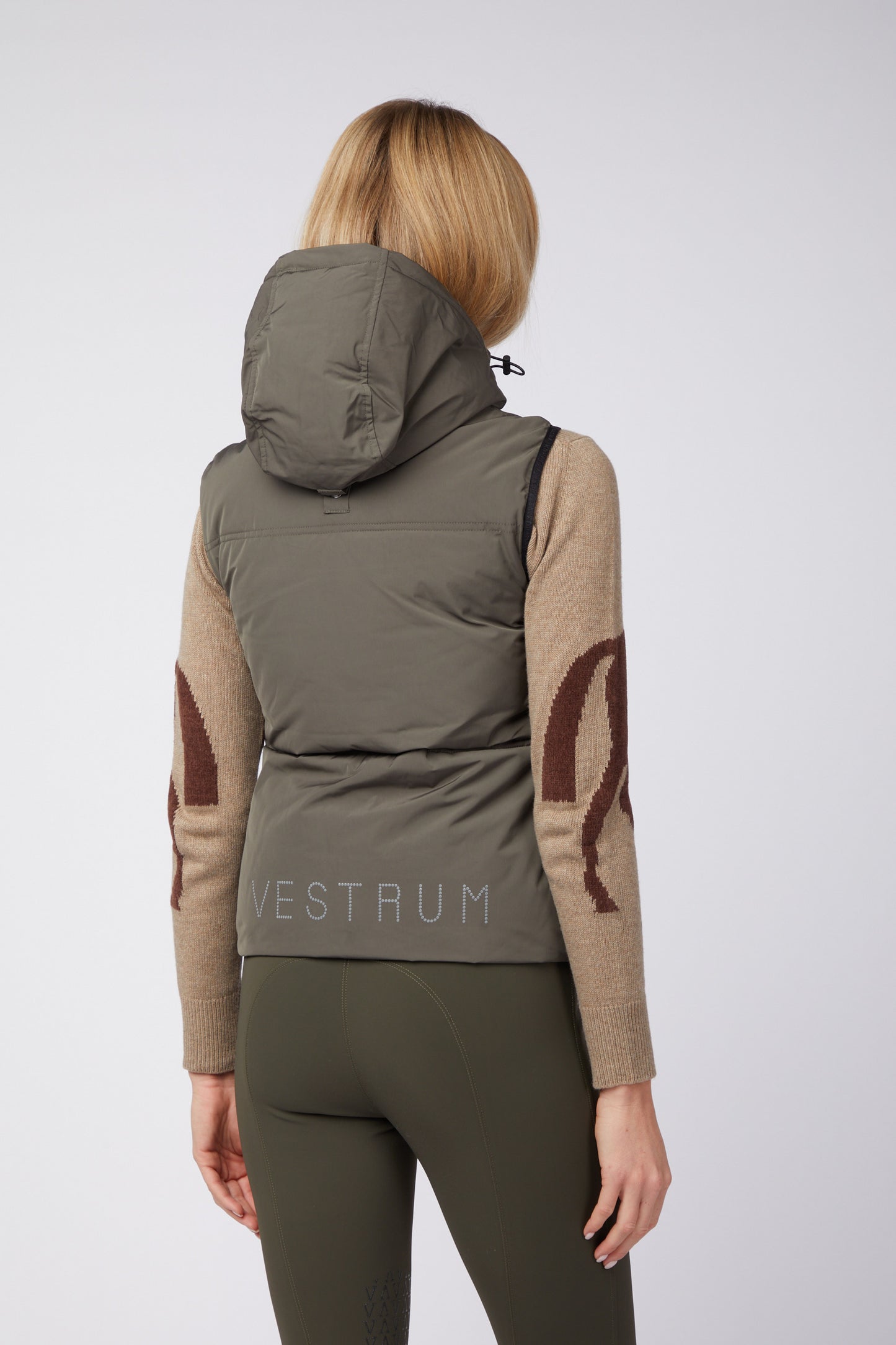 Vestrum wattierte Weste Damen Herne Dark Olive