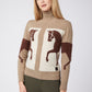 Vestrum Strickpullover Damen Ixelles Sabbia-Marrone