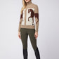 Vestrum Strickpullover Damen Ixelles Sabbia-Marrone