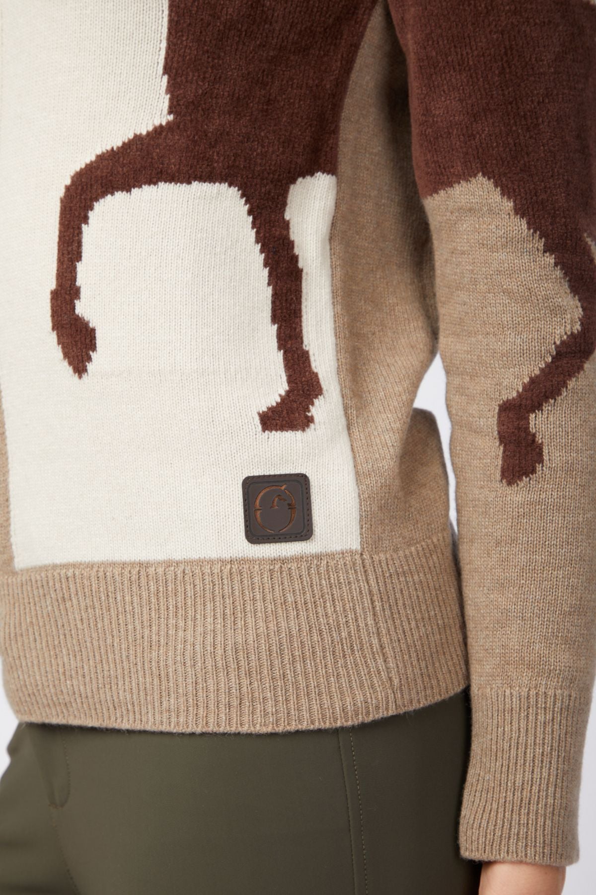 Vestrum Strickpullover Damen Ixelles Sabbia-Marrone