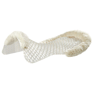 Acavallo Respira Air Release Sattelunterlage Gel und Eco Wool Beige