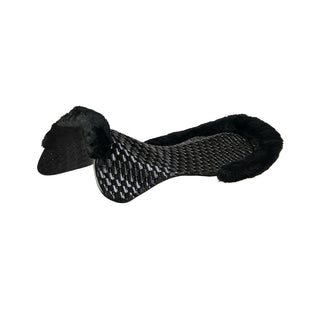 Acavallo Respira Air Release Sattelunterlage Gel und Eco Wool Schwarz