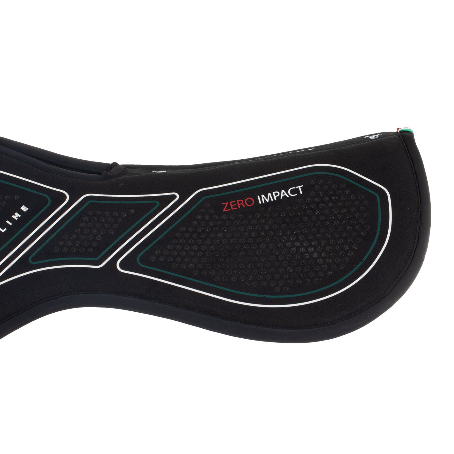 Acavallo Zero Impact Widerristfreie Half Pad Schabracke Schwarz