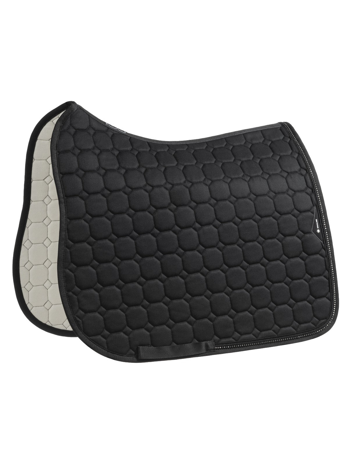 Equiline Schabracke Eqcrystaro Dressur Schwarz