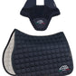 Equiline Set Schabracke und Fliegenmütze Eqflaggy Navy Pony