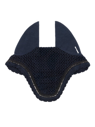 Equiline Fliegenmütze mit Strass Eqlustra Navy