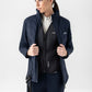 Equiline Damen-Softshelljacke mit Airbag-Kompatibilität Entrec Navy