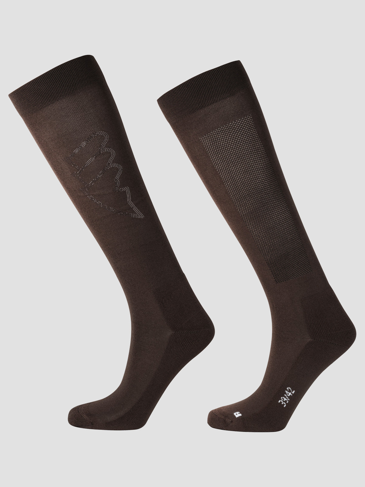 Equiline Reitsocken Eqglosy Coffee Bean
