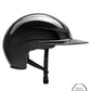 Equiline Reithelm Xanto Sun Visor Gloss Swarovski Schwarz