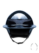 Equiline Paardrijhelm Xanto Sun Visor Gloss Swarovski Navy