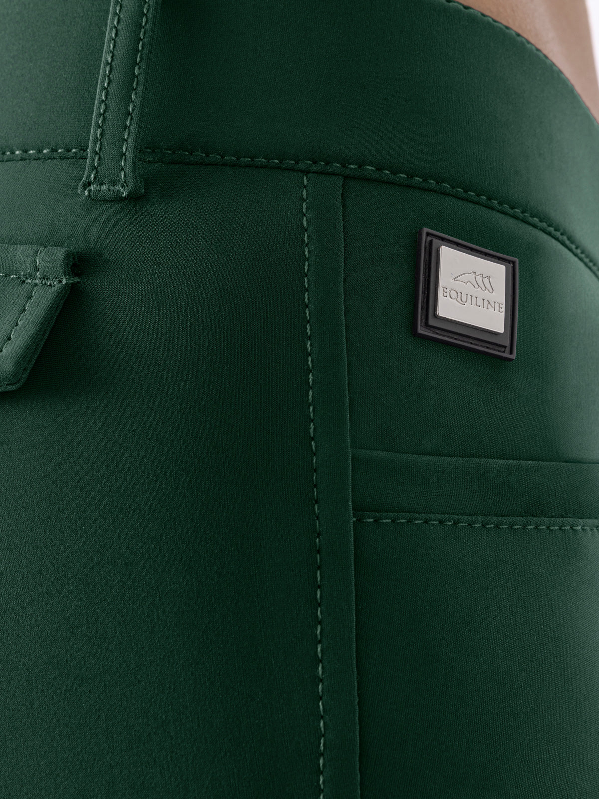 Equiline rijbroek dames knie grip Atirk Summer Verde