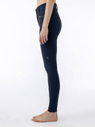 Equiline rijbroek dames knie grip hoge band Crystalek Navy