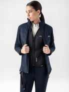 Equiline Dames Airbag Compatible Softshelljas Entrec Navy