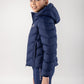 Equiline Gefütterte Jacke Mädchen Cumin Navy