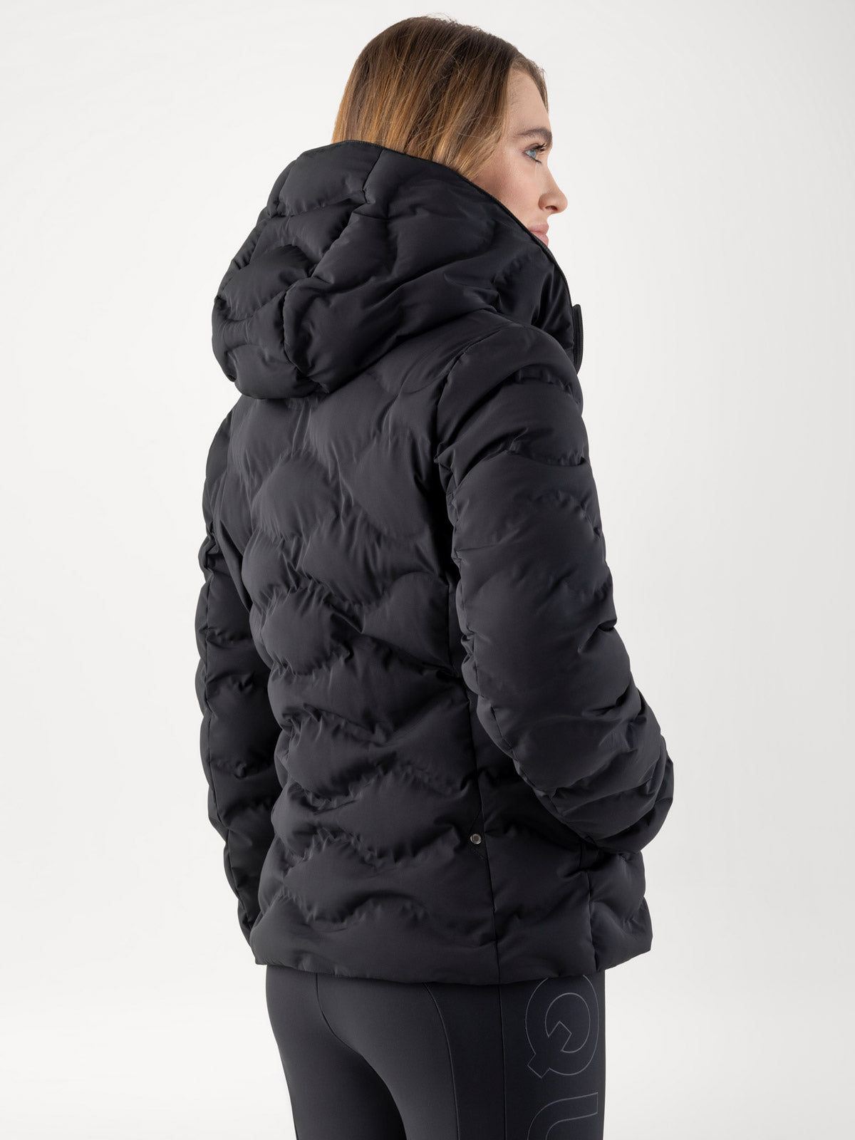 Equiline Wattierte Jacke Damen Casic Schwarz