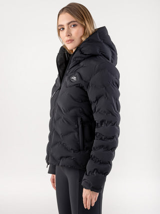 Equiline Wattierte Jacke Damen Casic Schwarz