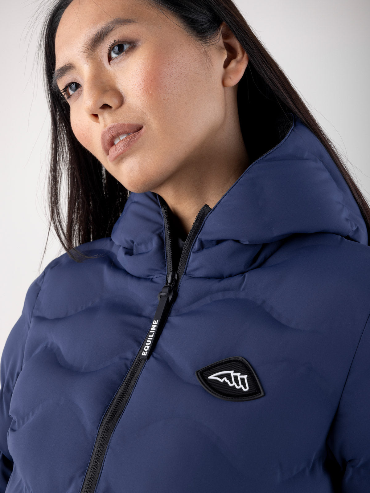 Equiline Wattierte Jacke Damen Casic Navy
