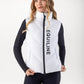 Equiline Wattierte Weste Damen Cilet Weiß
