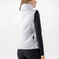 Equiline Wattierte Weste Damen Cilet Weiß