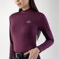 Equiline Trainingsshirt Second Skin Damen Geco Amaranto