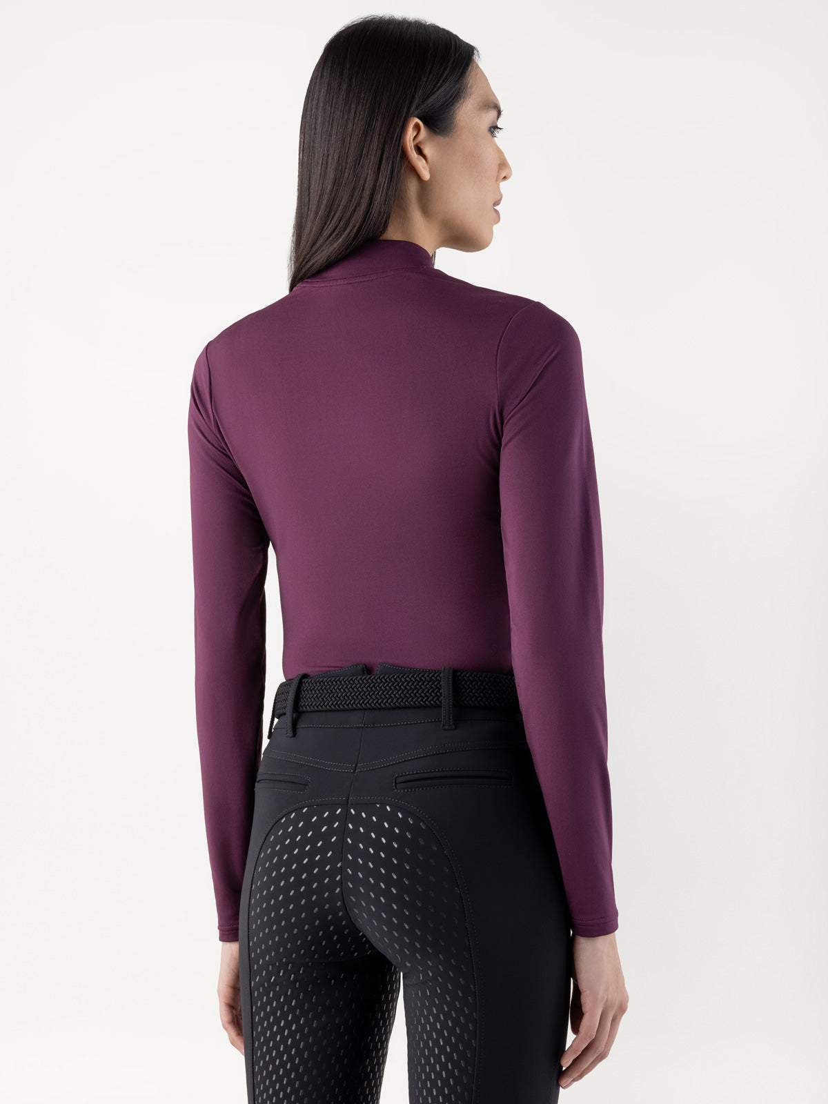 Equiline Trainingsshirt Second Skin Damen Geco Amaranto