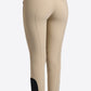 RG Reithose Grip Kniebesatz Damen mit Hohe Taille Beige