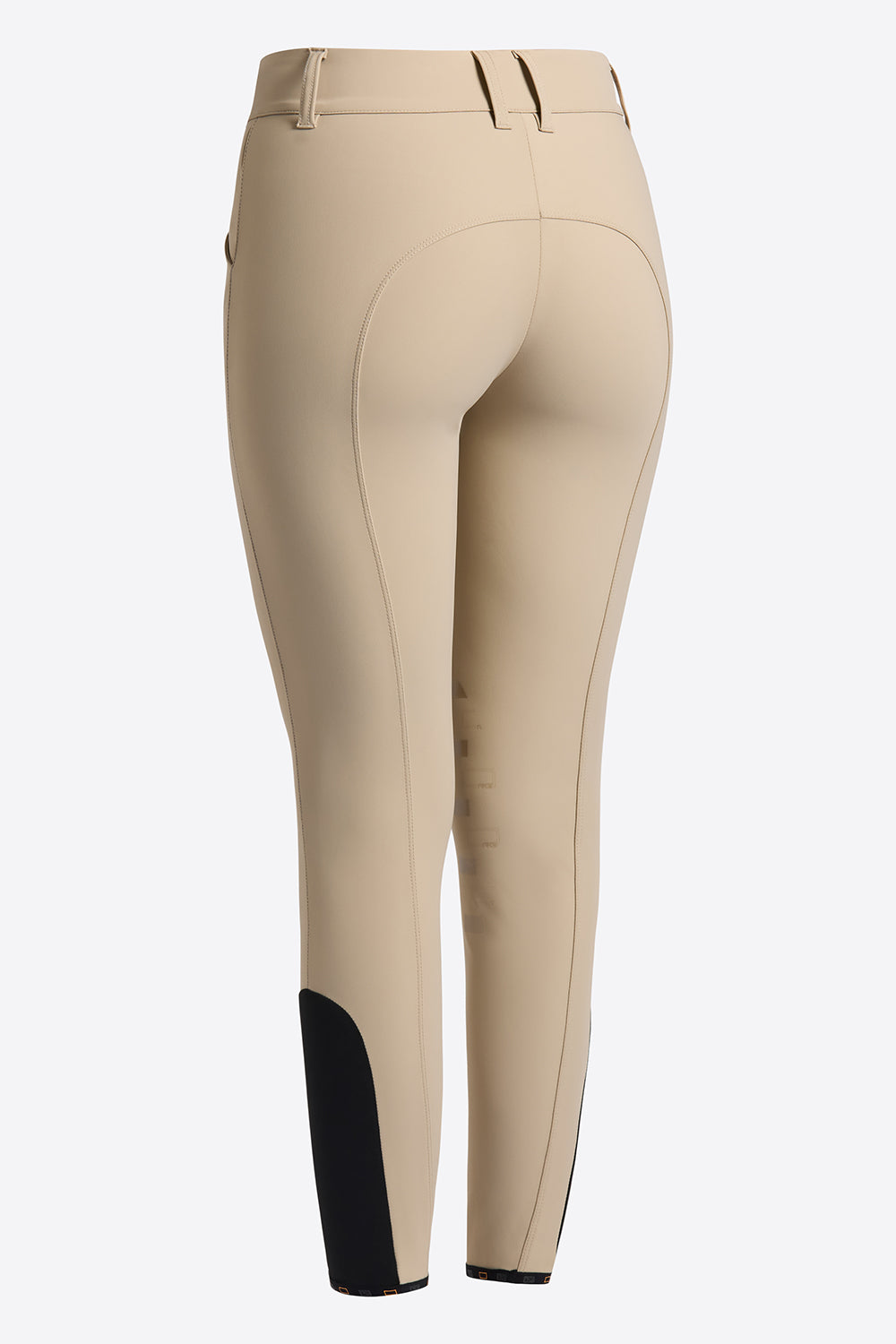 RG Reithose Grip Kniebesatz Damen mit Hohe Taille Beige