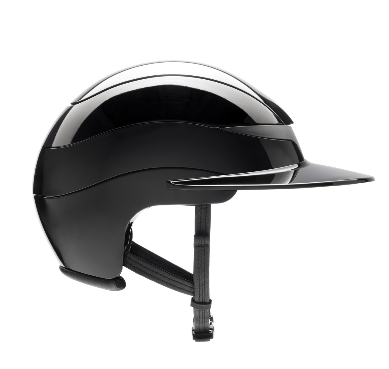 Equiline Reithelm Xanto Sun Visor Gloss Schwarz