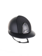 Kep Italia Paardrijhelm Cromo 2.0 Matt Polo Klep Zwart Mirror Black Frame Galassia Insert