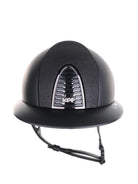 Kep Italia Paardrijhelm Cromo 2.0 Matt Polo Klep Zwart Mirror Black Frame Luminor Insert