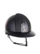 Kep Italia Paardrijhelm Cromo 2.0 Matt Polo Klep Zwart Mirror Black Frame Luminor Insert