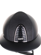 Kep Italia Paardrijhelm Cromo 2.0 Matt Polo Klep Zwart Mirror Black Frame Luminor Insert