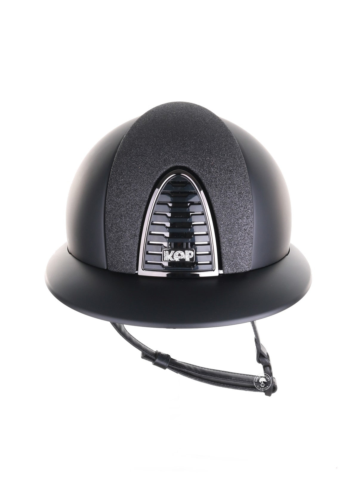 Kep Italia Paardrijhelm Cromo 2.0 Matt Polo Klep Zwart Mirror Black Frame Star Insert