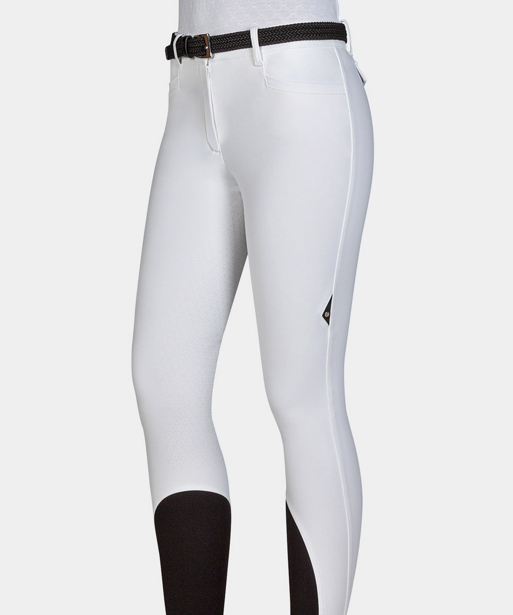 Equiline Reithose Vollbesatz Damen Ceriek Weiß