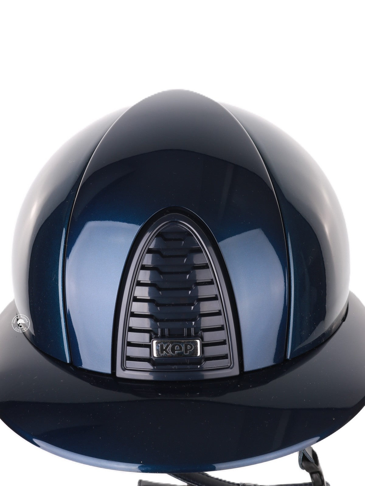 Kep Italia Paardrijhelm Cromo 2.0 Shine Polo Klep Blauw RAW Frame