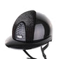 Kep Italia Reithelm Cromo 2.0 Shine Polo Schwarz RAW Frame Shaded Silver Insert