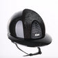 Kep Italia Reithelm Cromo 2.0 Shine Polo Schwarz RAW Frame Shaded Silver Insert