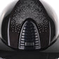 Kep Italia Reithelm Cromo 2.0 Shine Polo Schwarz RAW Frame Shaded Silver Insert