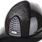 Kep Italia Reithelm Cromo 2.0 Shine Polo Schwarz RAW Frame Shaded Silver Insert Beige Kinnriemen