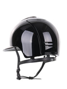 Kep Italia Paardrijhelm Cromo 2.0 Polish Polo Klep Zwart Vanity Insert Swarovski Frame